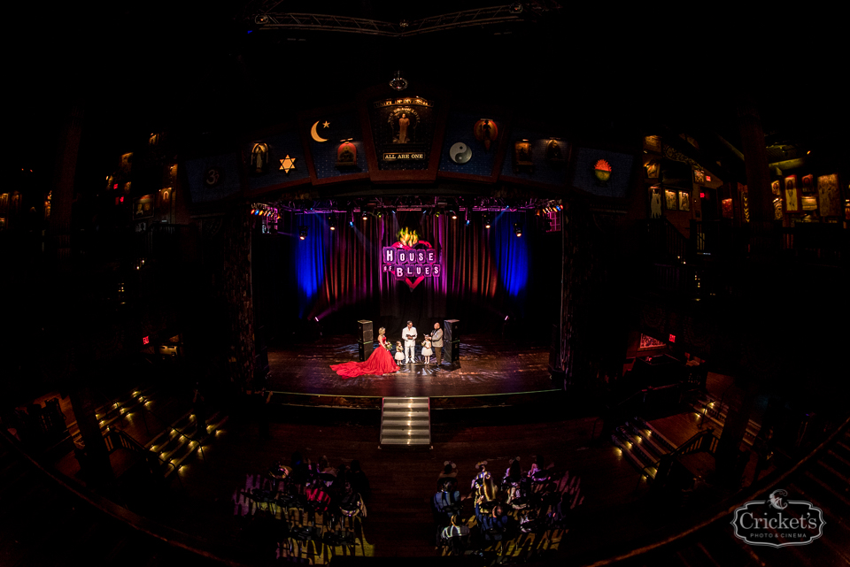 Disney house of blues wedding