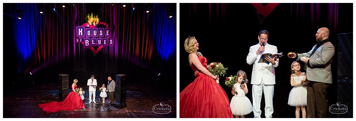 Disney house of blues wedding