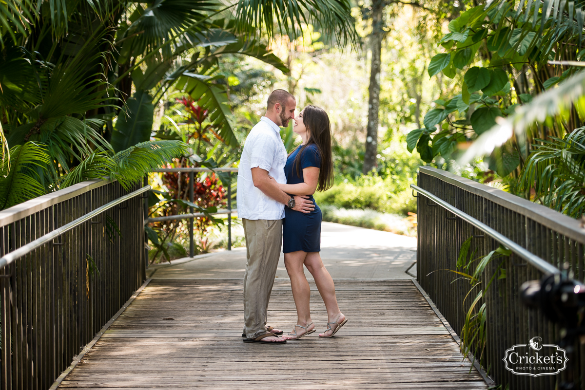 leu gardens engagement photography