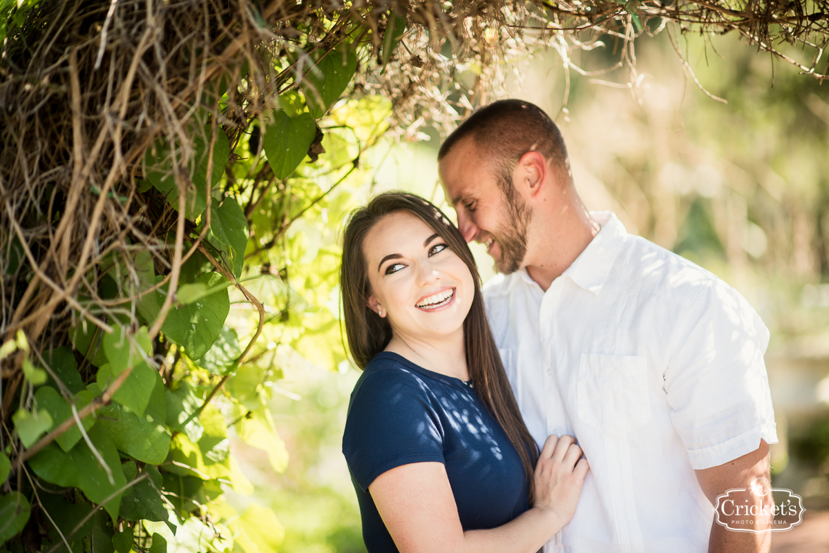 leu gardens engagement photography