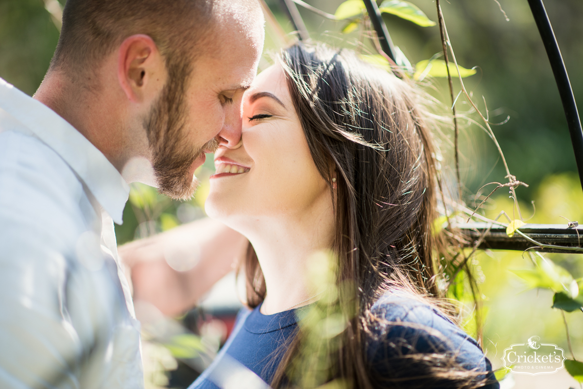 leu gardens engagement photography