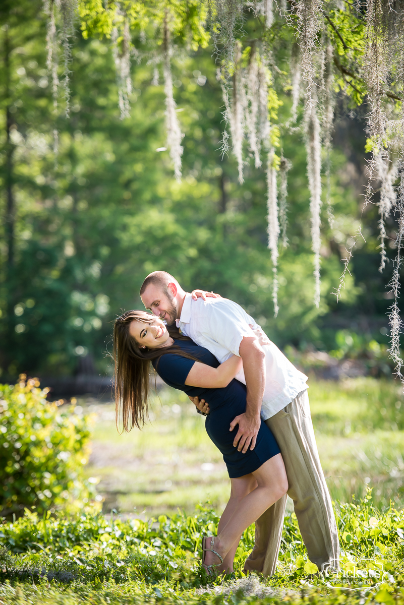 leu gardens engagement photography