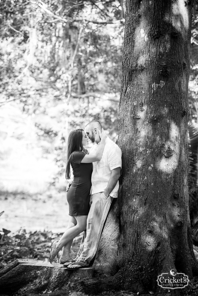 leu gardens engagement photography