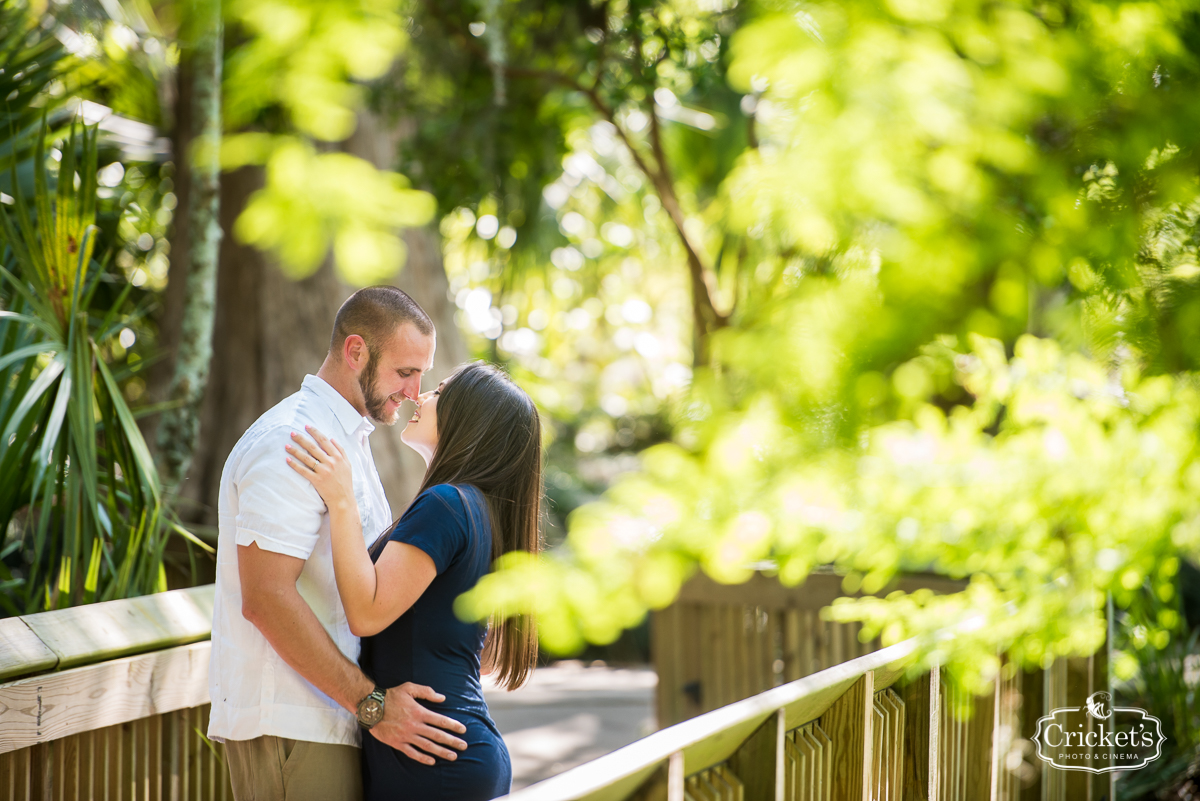 leu gardens engagement photography