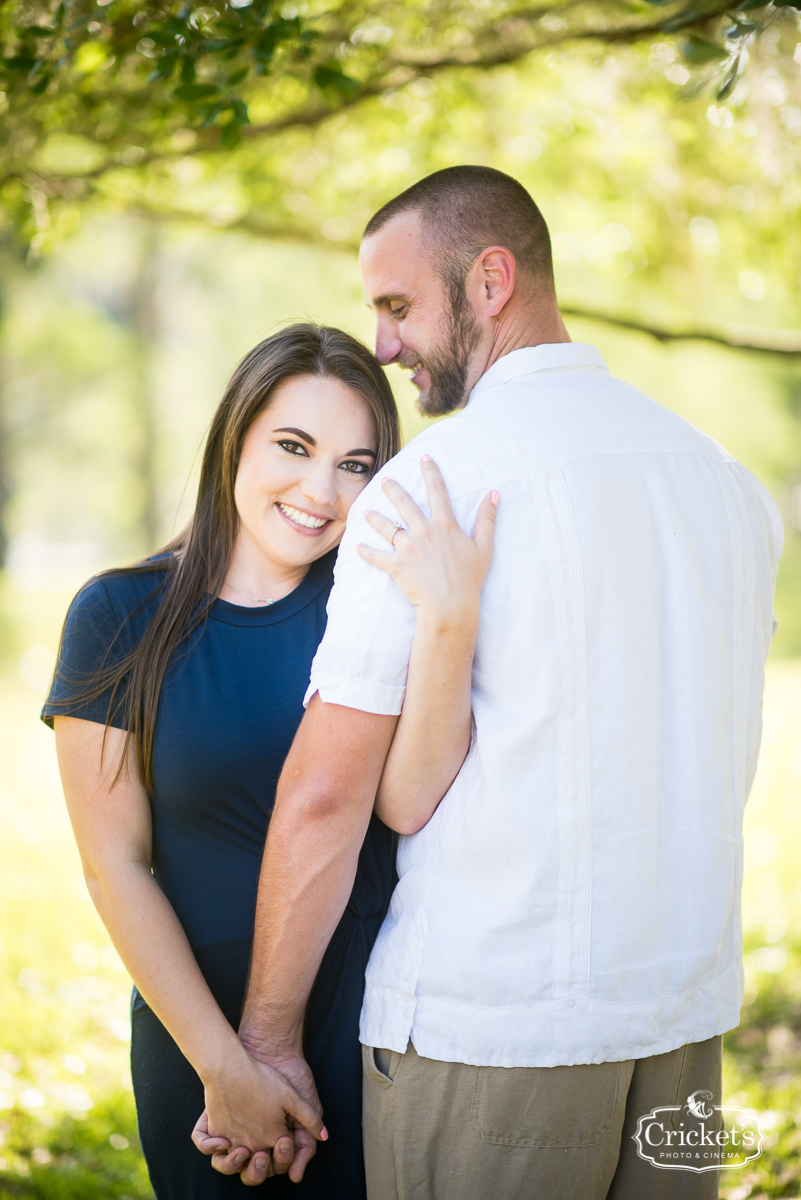 leu gardens engagement photography