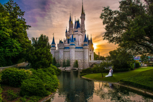 Disney wedding photography