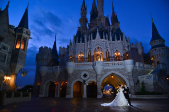 Disney wedding photography