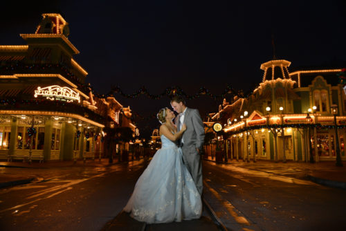 Disney wedding photography