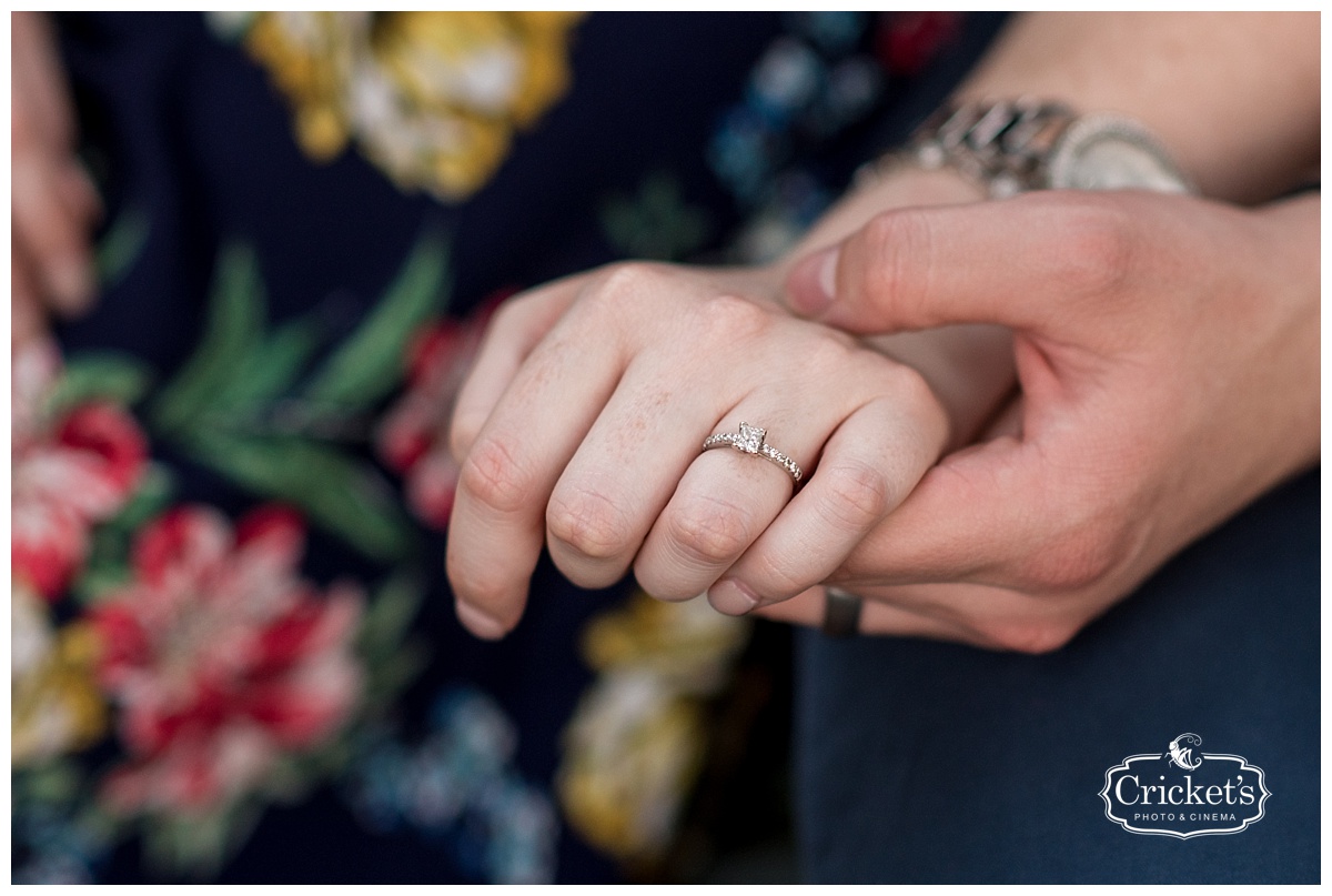 downtown orlando engagement photography