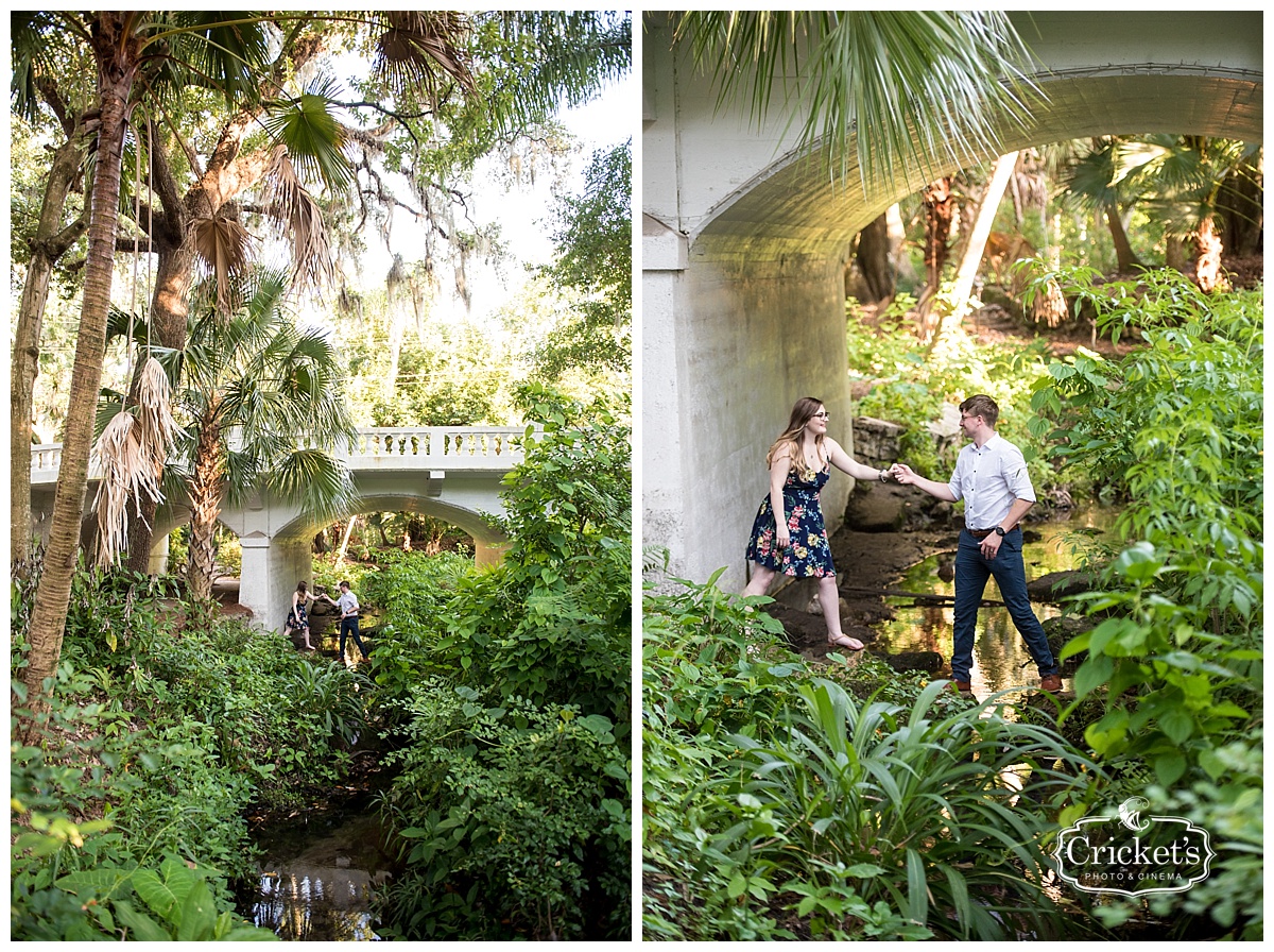 downtown orlando engagement photography