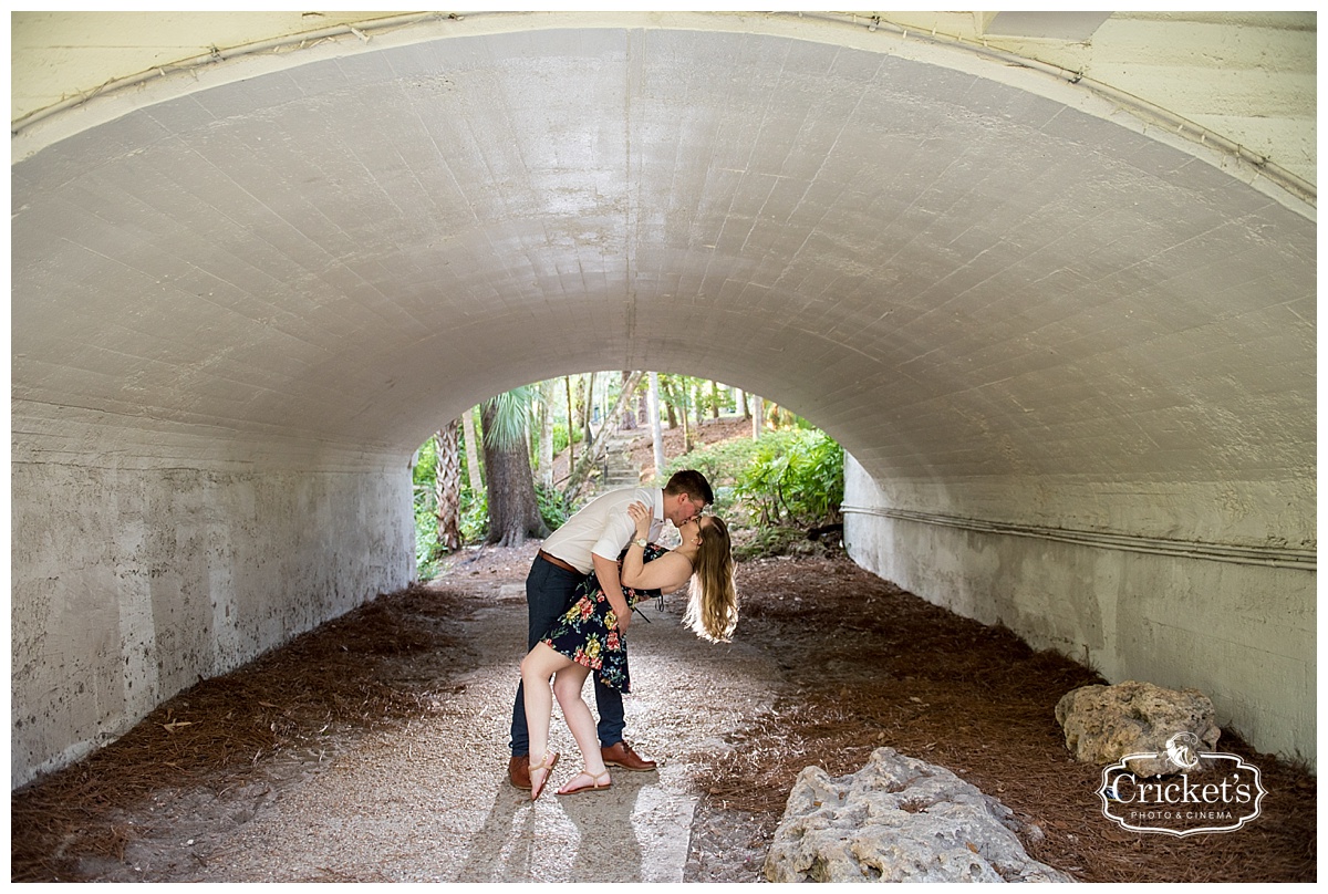 downtown orlando engagement photography