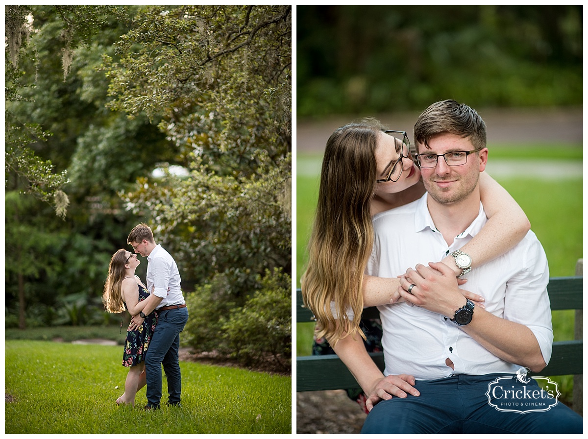 downtown orlando engagement photography