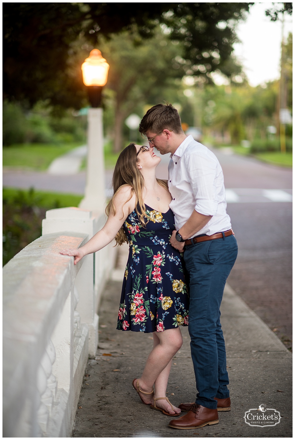 downtown orlando engagement photography