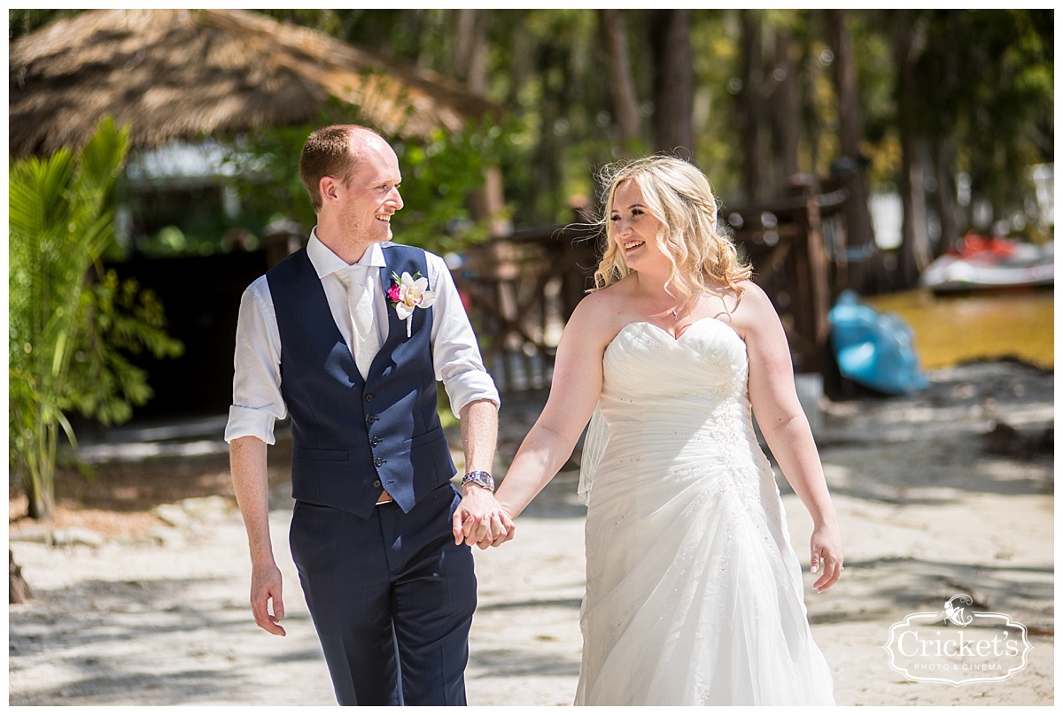 Paradise Cove Orlando Wedding