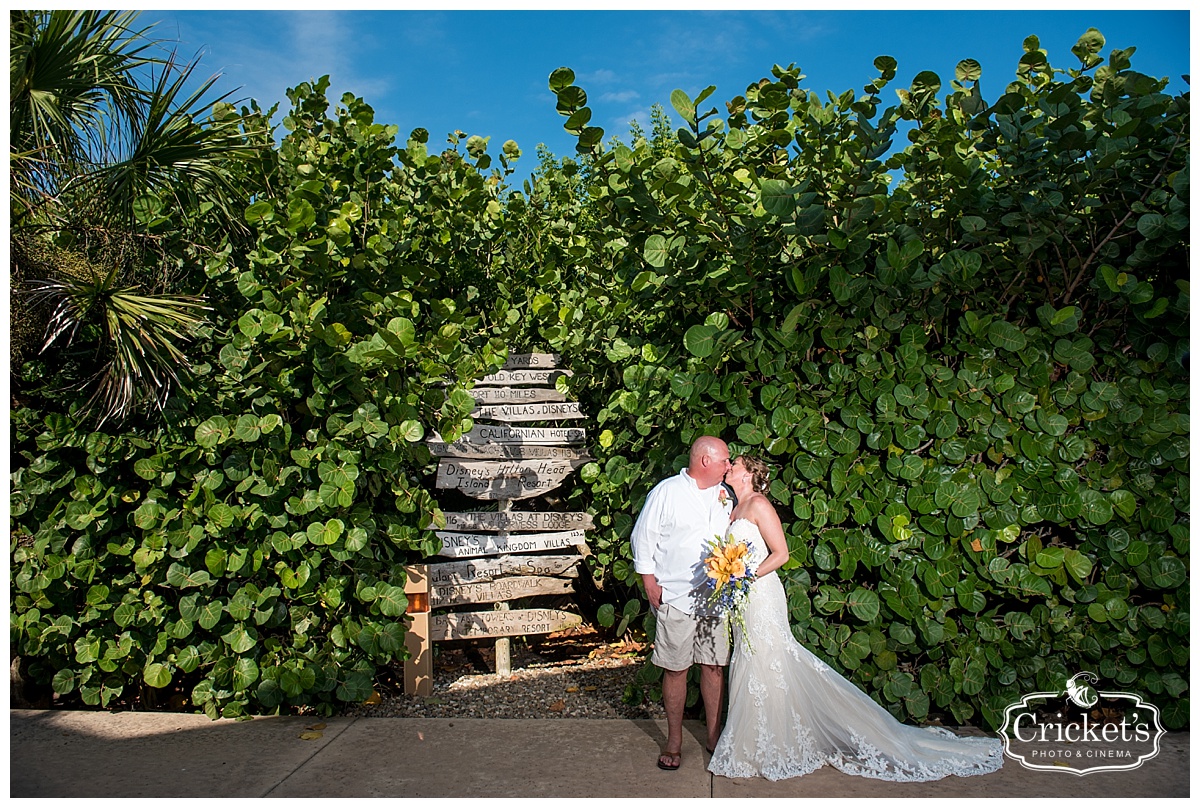 Disney Vero Beach Resort Wedding