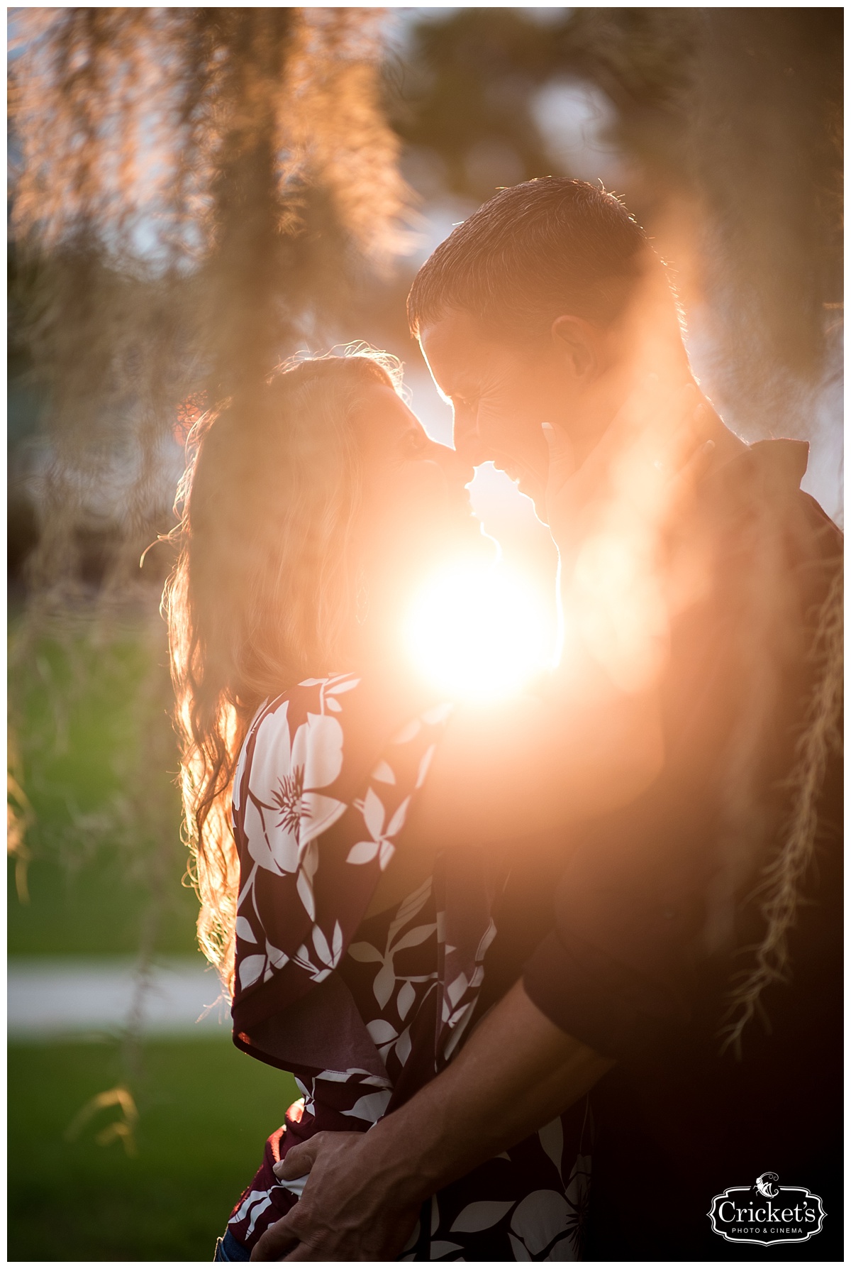 Winter Garden Engagement Photography