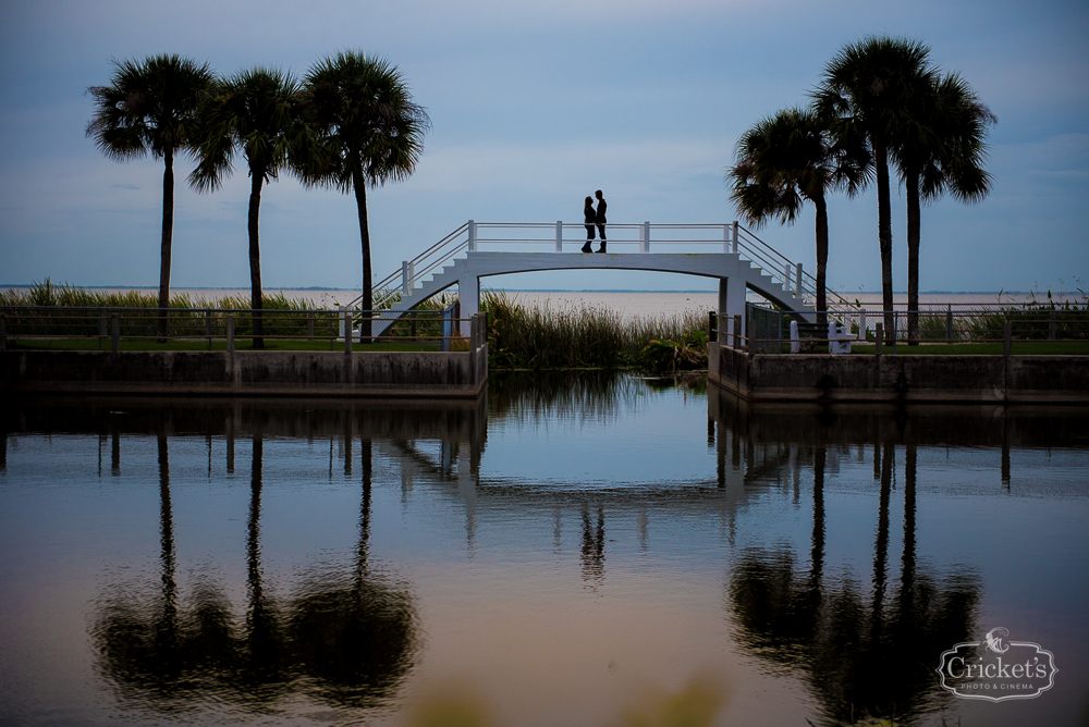 Winter Garden Engagement Photography