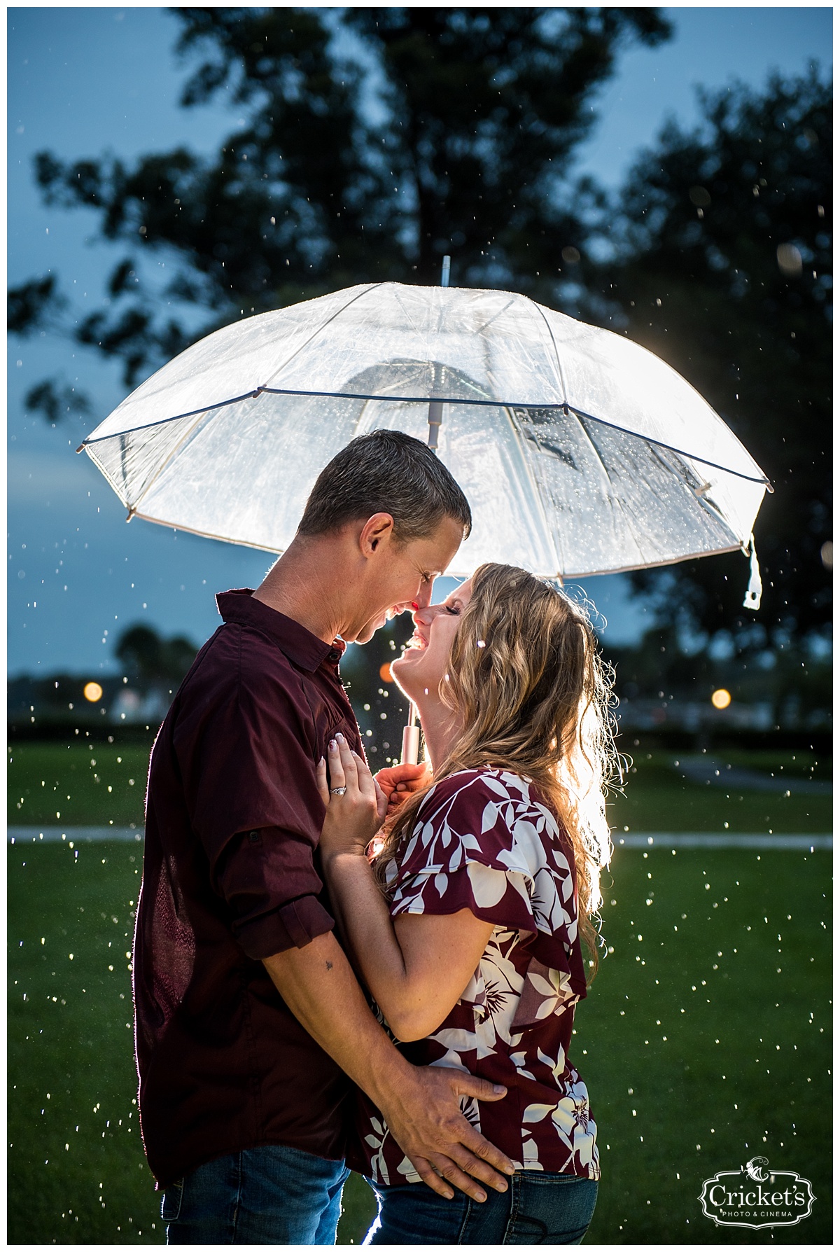 Winter Garden Engagement Photography