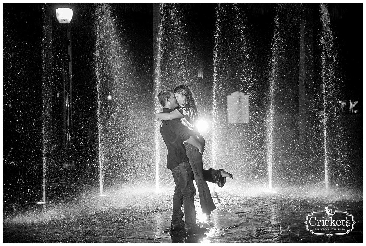 Winter Garden Engagement Photography