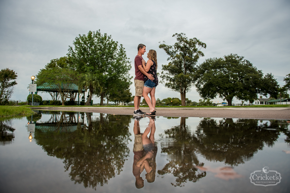 Winter Garden Engagement Photography