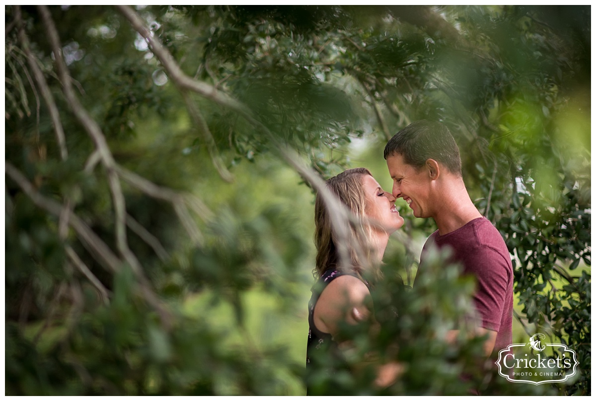 Winter Garden Engagement Photography