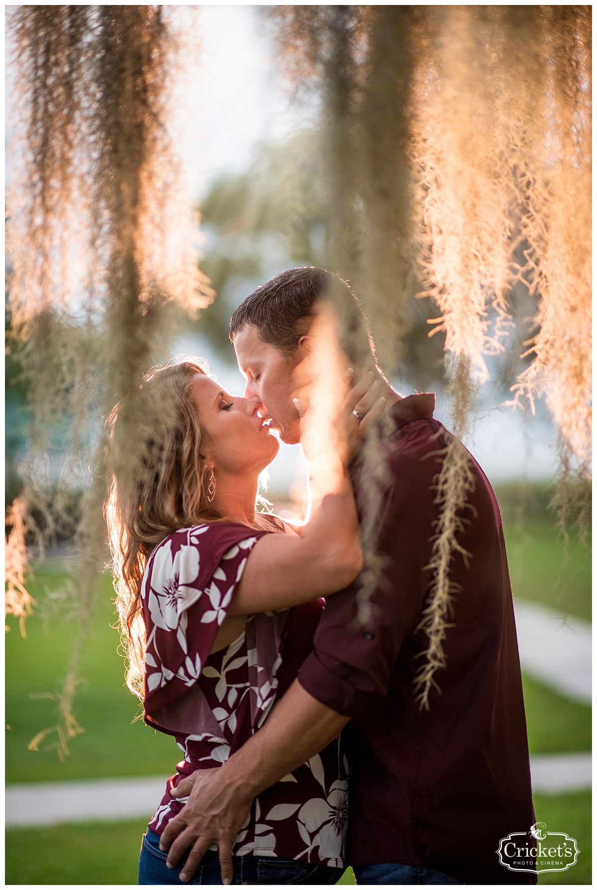 Winter Garden Engagement Photography