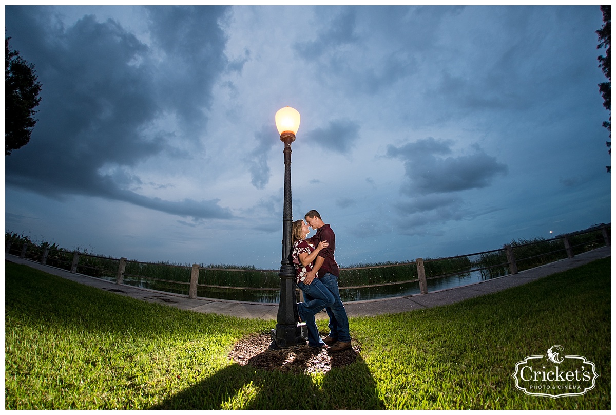 Winter Garden Engagement Photography