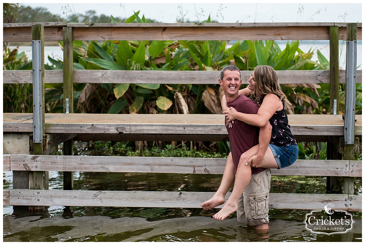 Winter Garden Engagement Photography