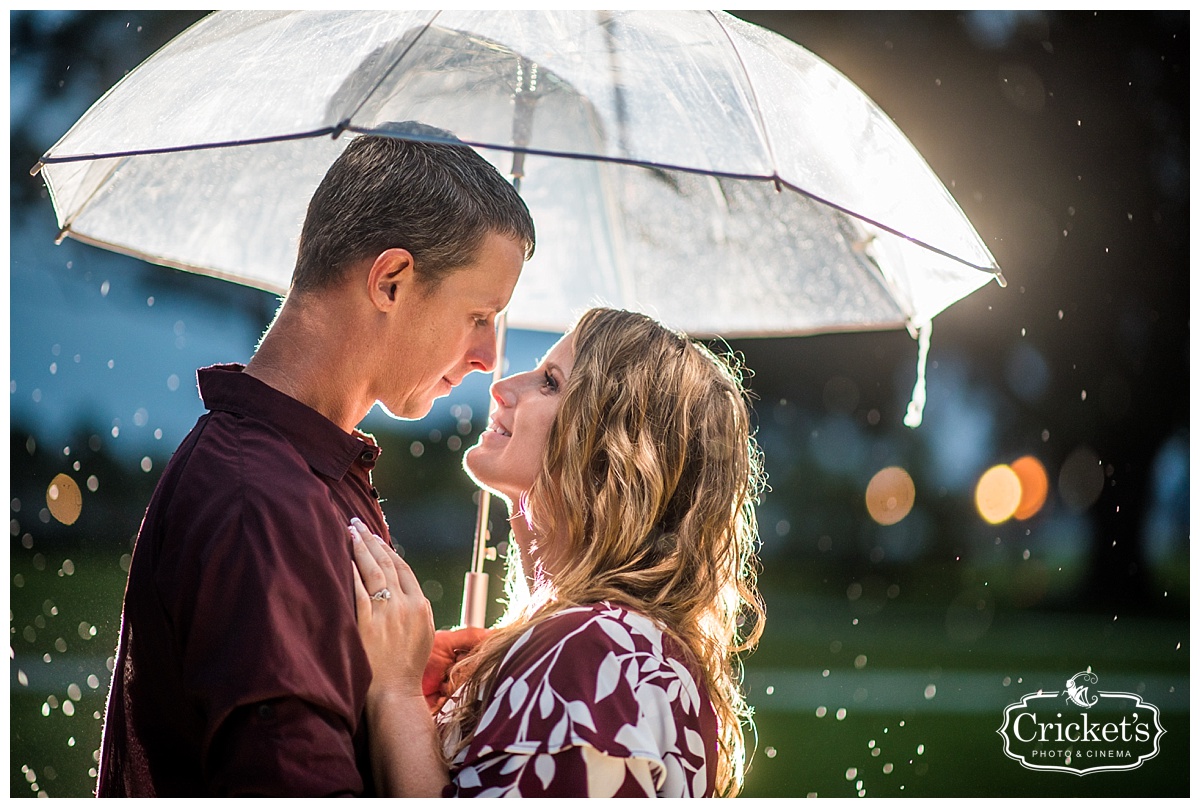 Winter Garden Engagement Photography