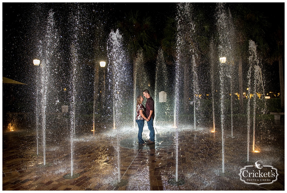 Winter Garden Engagement Photography