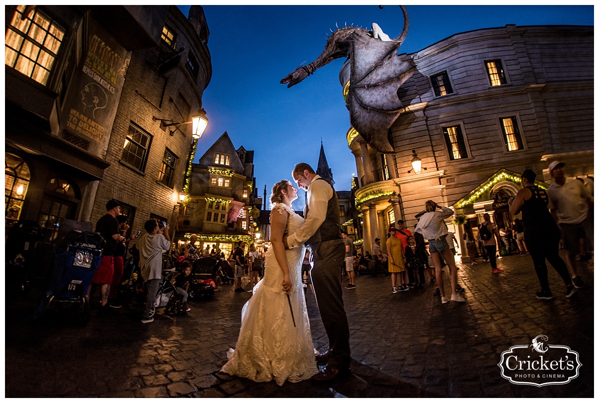 Universal Orlando Harry Potter Wedding