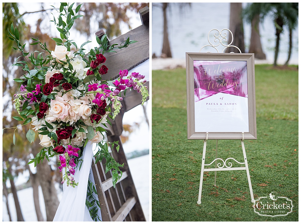 Paradise Cove Orlando Wedding