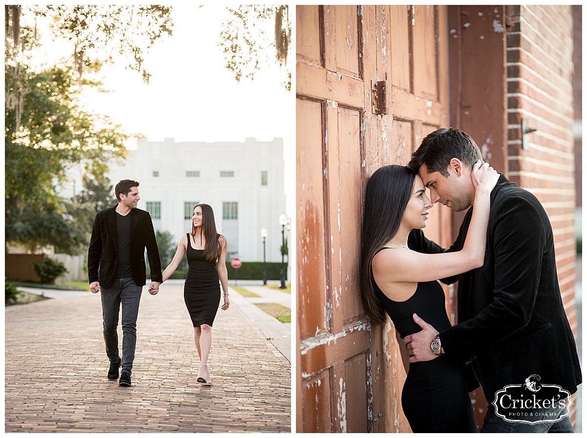 Winter Garden Engagement Photography