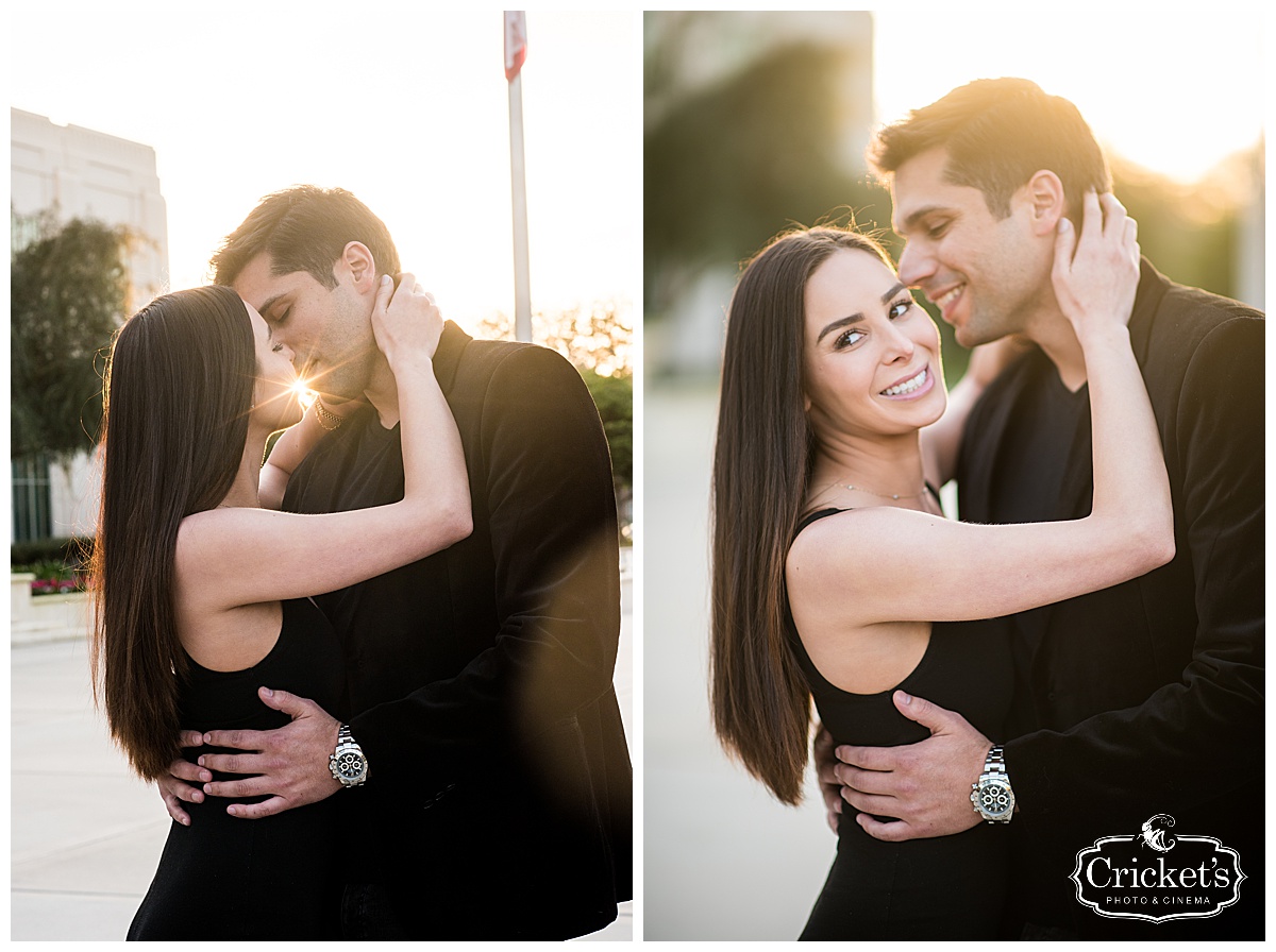 Winter Garden Engagement Photography