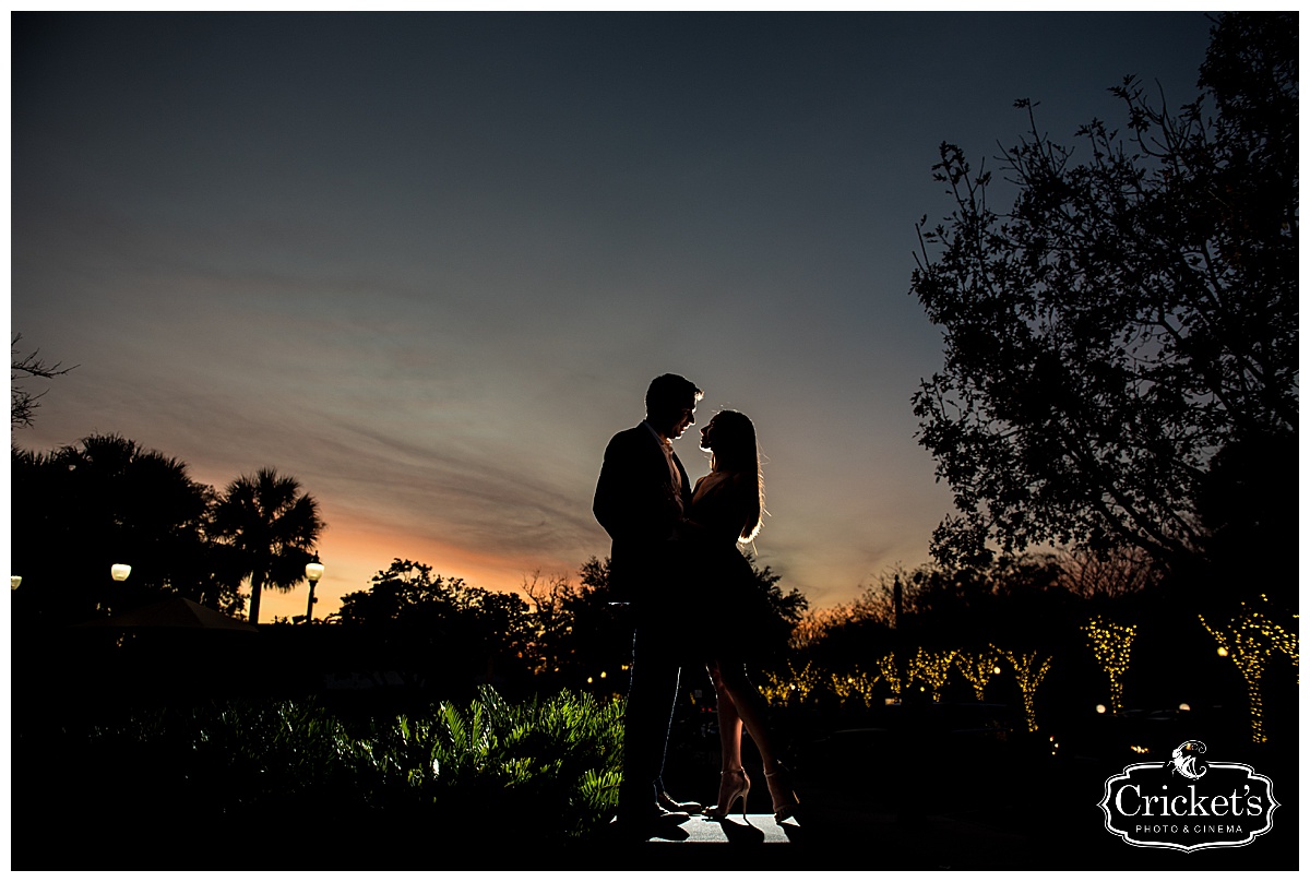 Winter Garden Engagement Photography