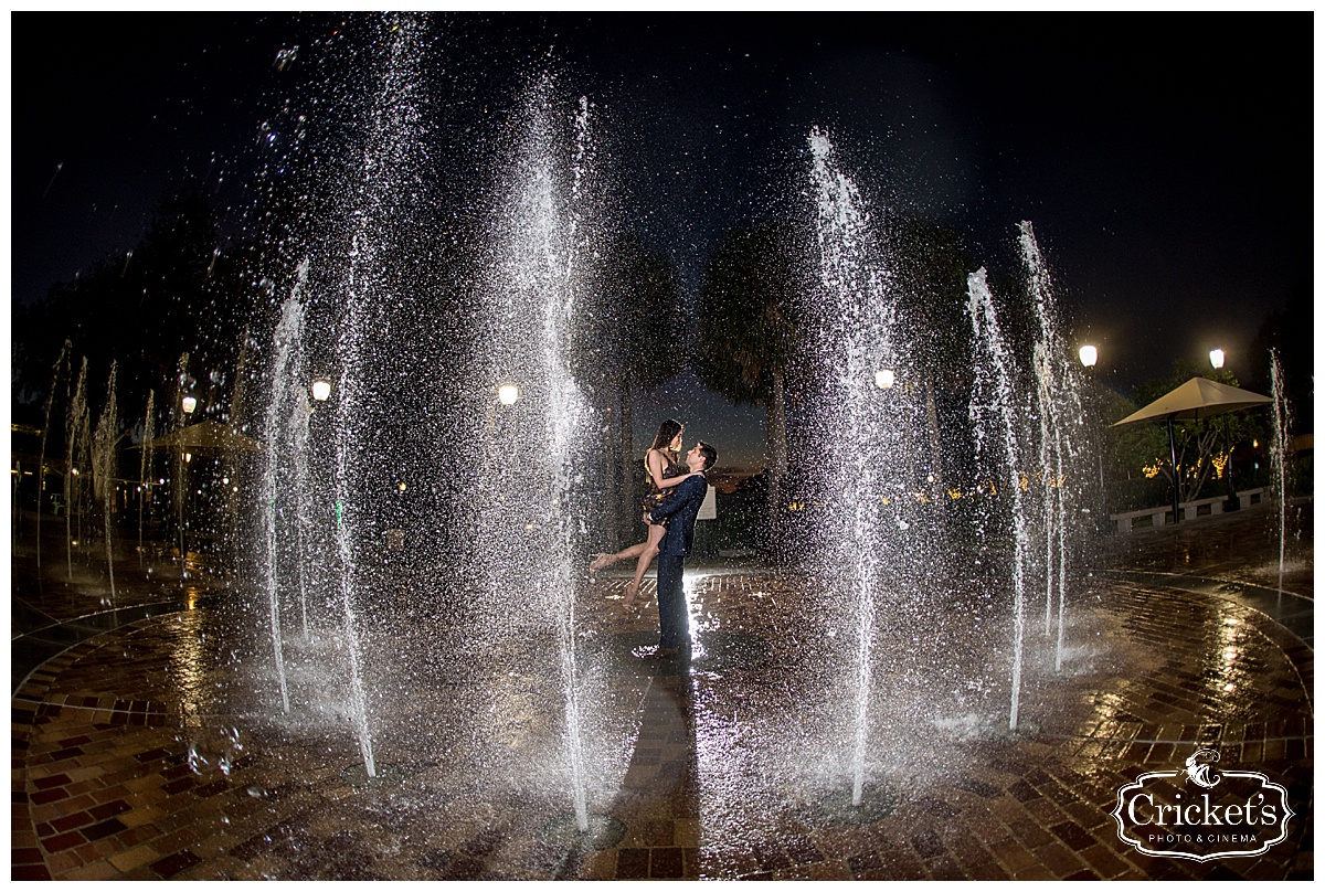 Winter Garden Engagement Photography