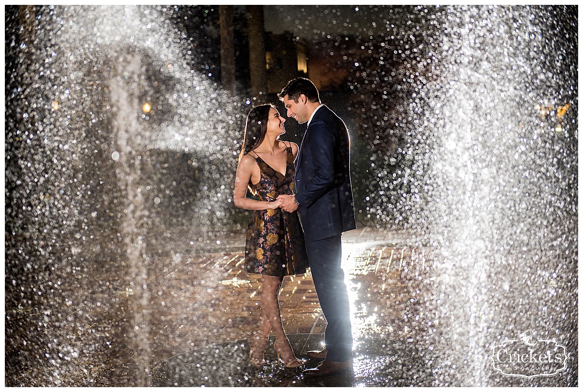 Winter Garden Engagement Photography