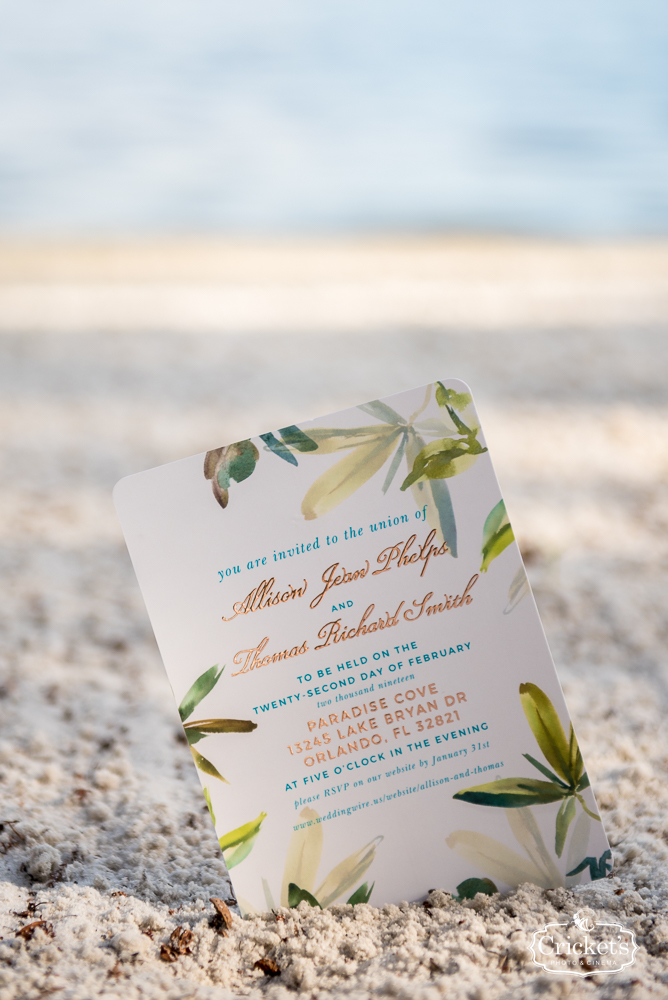 Paradise Cove Orlando Wedding