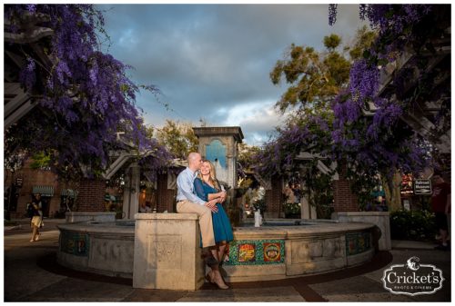 Downtown Winter Garden Engagement Photography