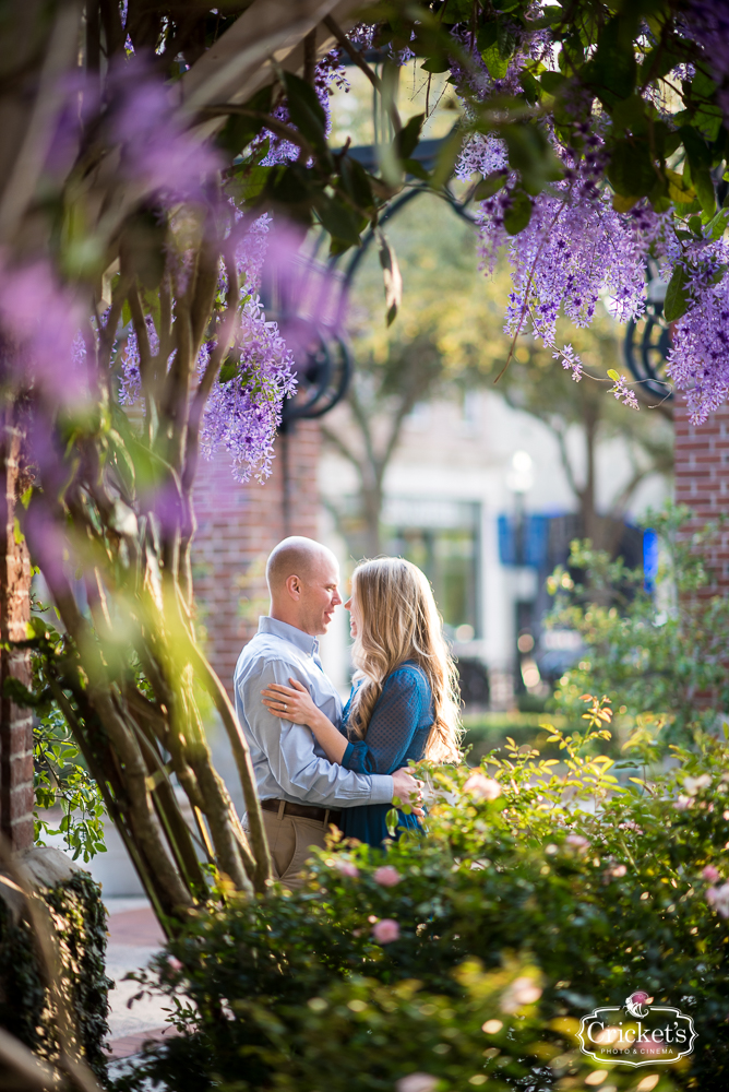 Downtown Winter Garden Engagement Photography