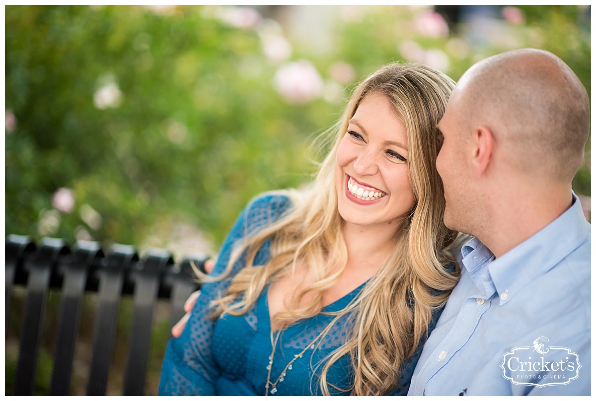 Downtown Winter Garden Engagement Photography