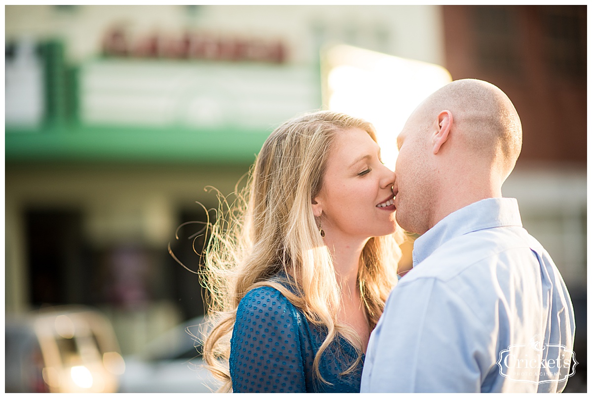 Downtown Winter Garden Engagement Photography