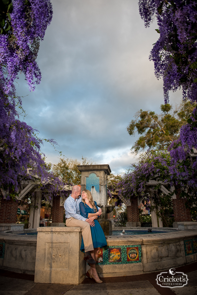 Downtown Winter Garden Engagement Photography