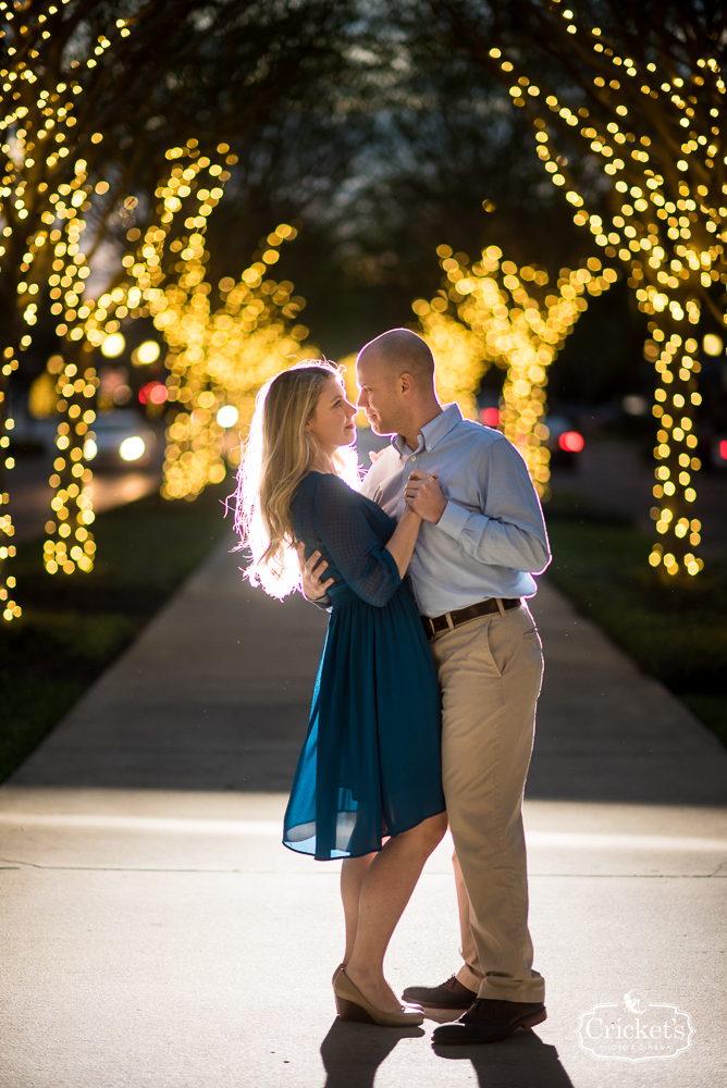 Downtown Winter Garden Engagement Photography