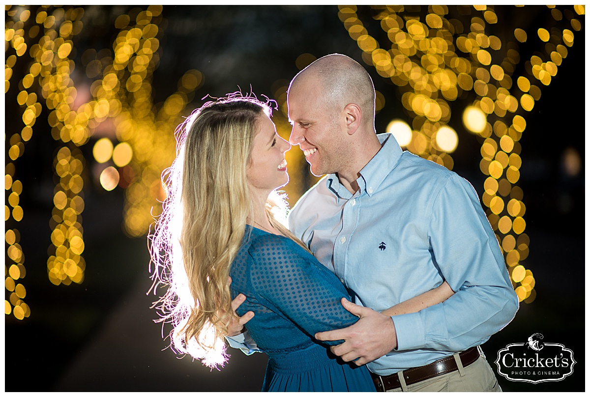 Downtown Winter Garden Engagement Photography