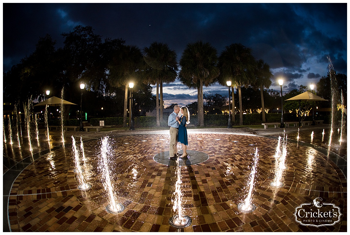 Downtown Winter Garden Engagement Photography