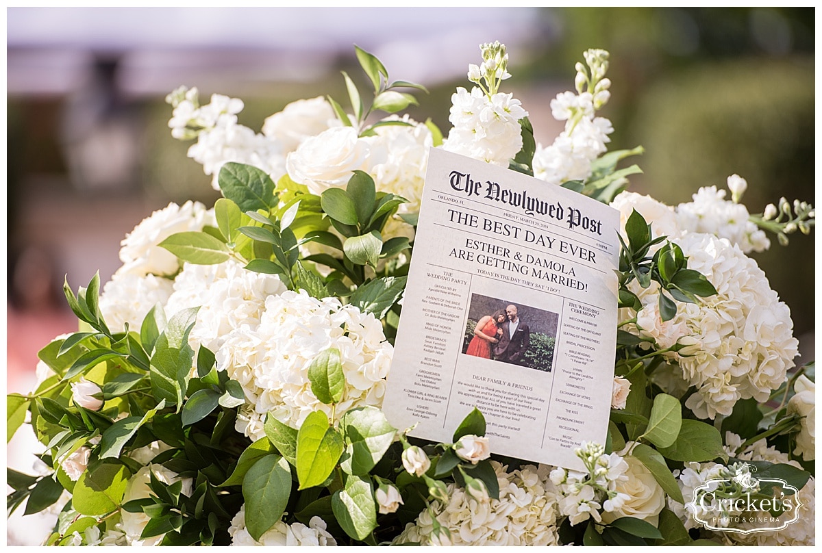 Loews Portofino Bay Hotel Wedding