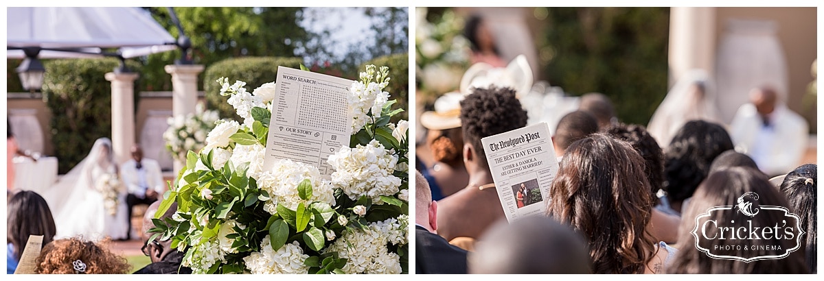 Loews Portofino Bay Hotel Wedding