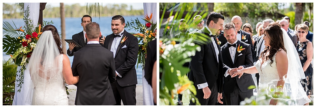 Paradise Cove Orlando Wedding