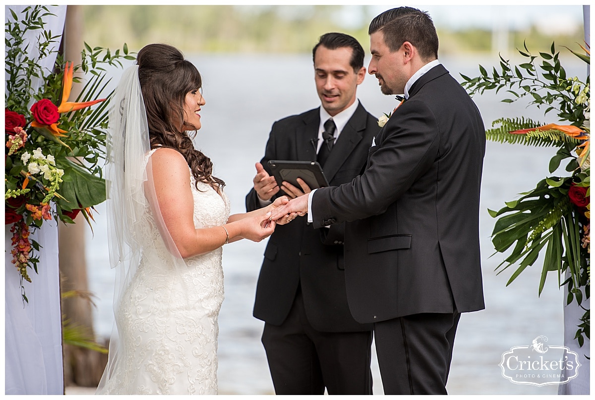 Paradise Cove Orlando Wedding